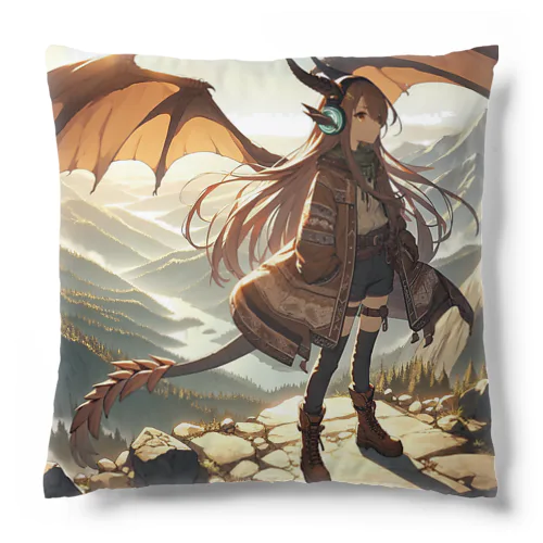 地のドラゴン（Earth Dragons） Cushion