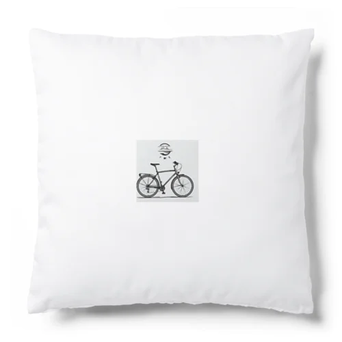 自転車ロゴ Cushion