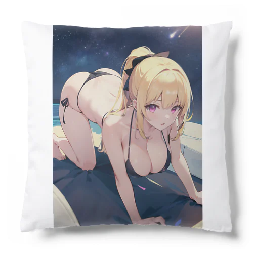 何か言いたそうな美少女 Cushion