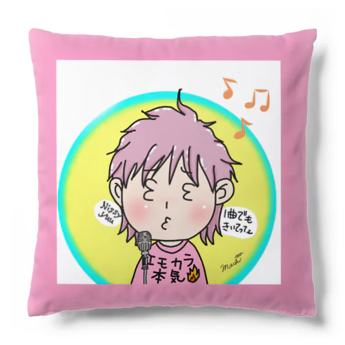 ショボショボおめめNissyくんクッション Cushion