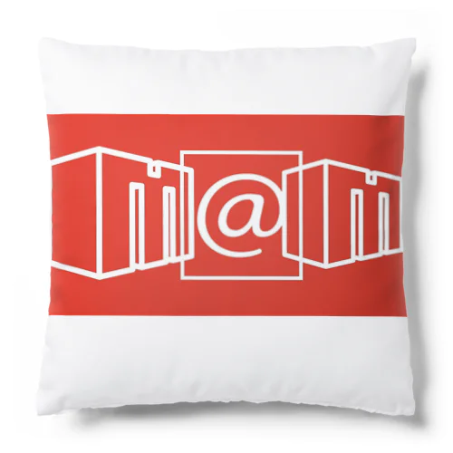 m@mmen ボックスロゴ Cushion