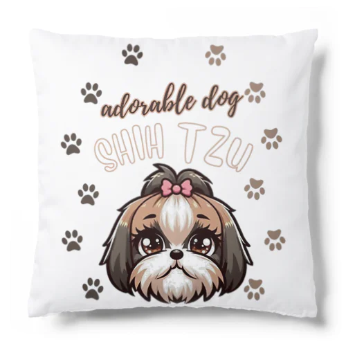 adorable dog　SHIH TZU　（シーズー） クッション