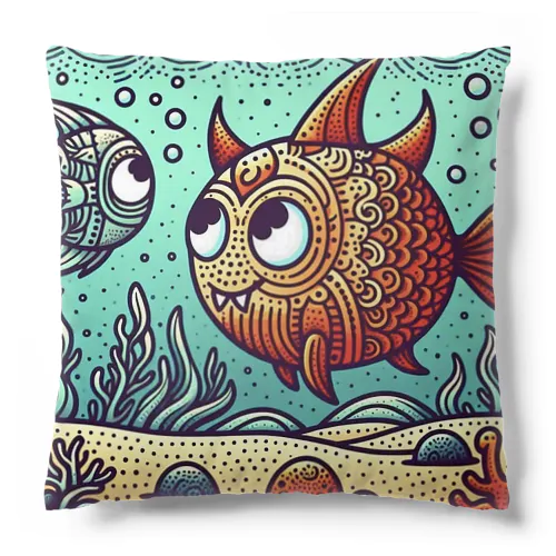 WARU魚ッシュ!! シリーズ Cushion