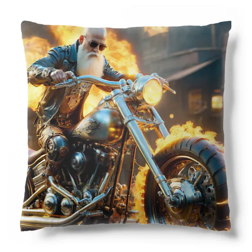 バイクじじい Cushion