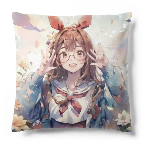 癒やし系のうさ耳少女 Cushion