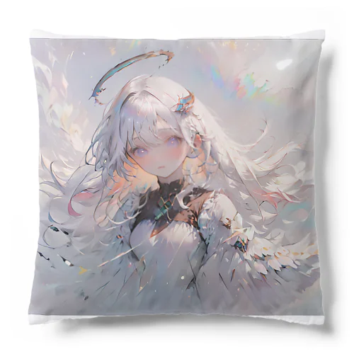 White Melting Angel Cushion