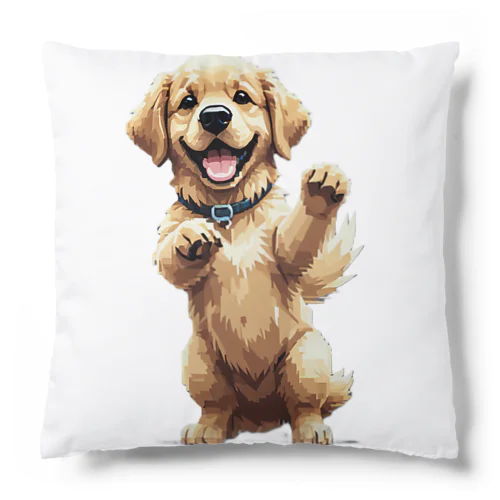 ドット絵　ゴールデンレトリバー６ Cushion