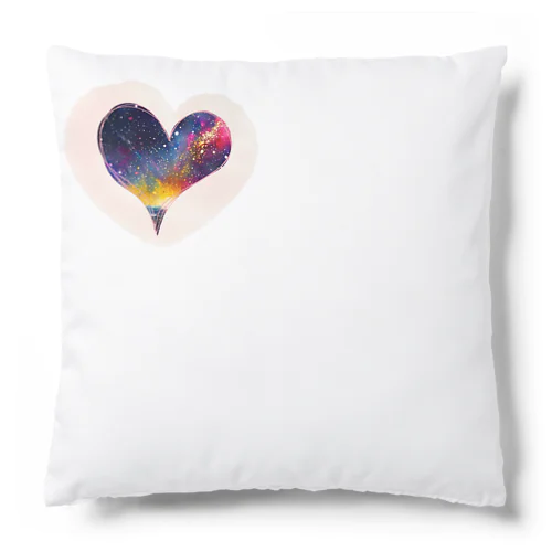 彩りハート銀河ペイント Cushion