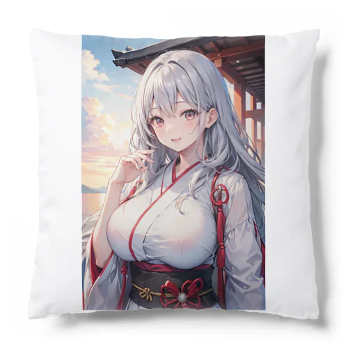 綺麗な巫女 Cushion