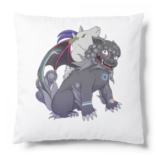 狛犬キメラ Cushion