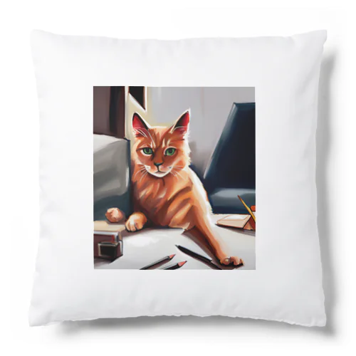 お仕事猫「ブライ」 Cushion