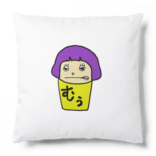 四角いちゃん(怒) Cushion