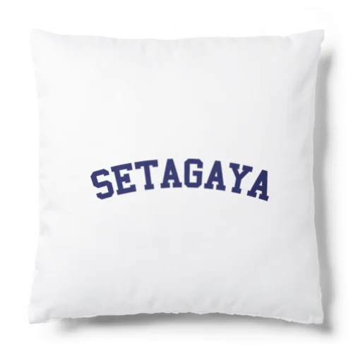 世田谷グッズ　ネイビーロゴ（setagaya item） Cushion