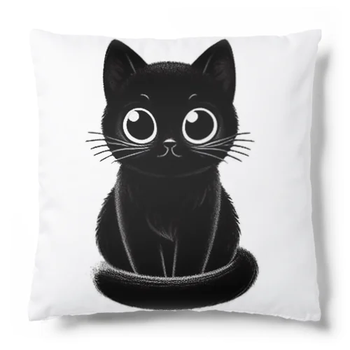 黒猫さん❤️ Cushion