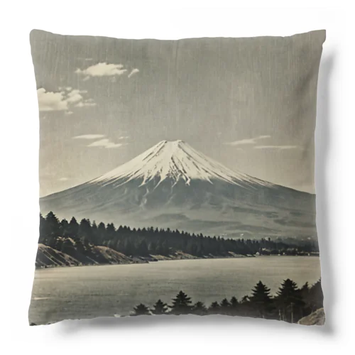 古風な富士山 Cushion