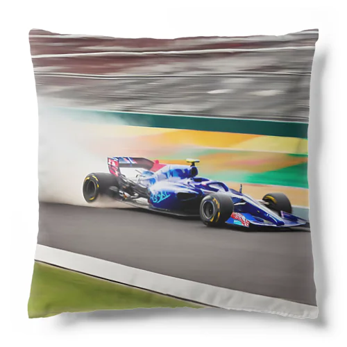 スピードの彩り - F1レーシング Cushion