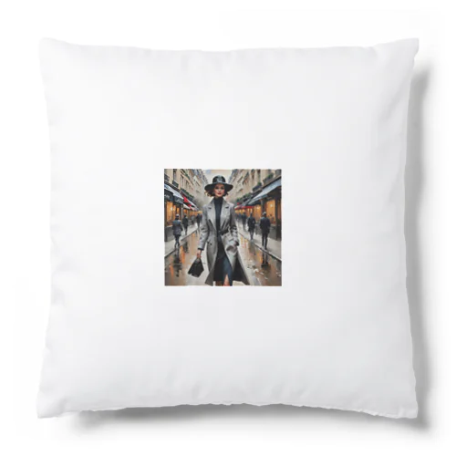 "Inspired by Parisian streets" Cushion