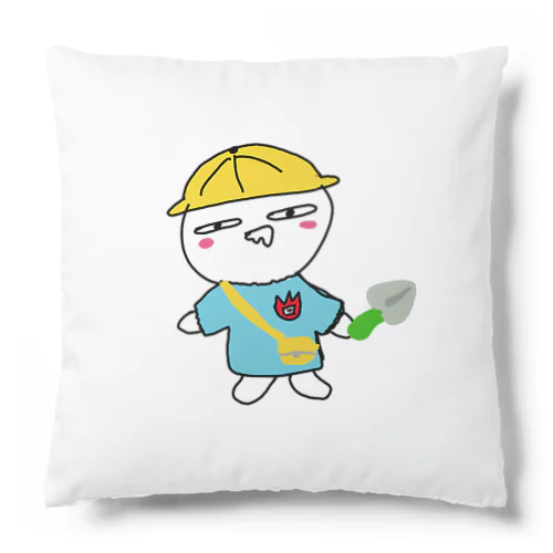 遠い目をした何か Cushion