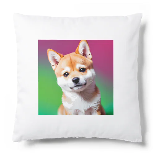 キュルルン顔の柴犬さん Cushion