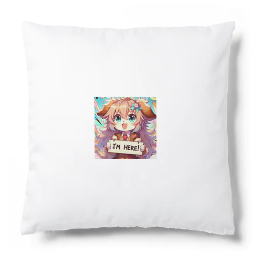 犬 ワンコ カワイイ絵 Cushion