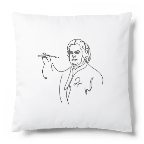 バッハさんが指揮するグッズ Cushion