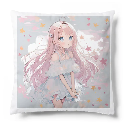 とっても可愛い女の子が登場！おすましシーちゃんアニメ風 Cushion