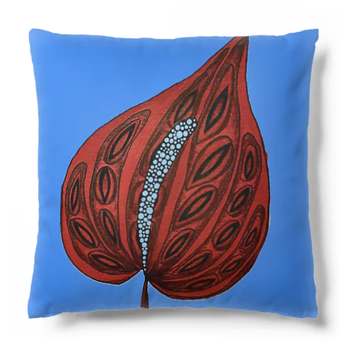 大紅団扇。 Cushion