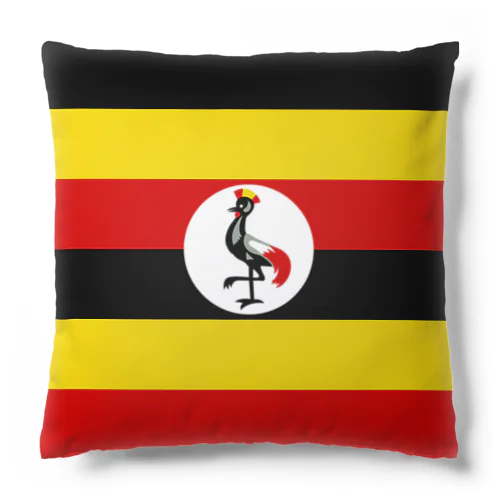 ウガンダの国旗 Cushion
