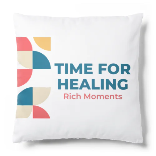 Time for Healing　"Rich Moments"（濃厚なひと時） クッション