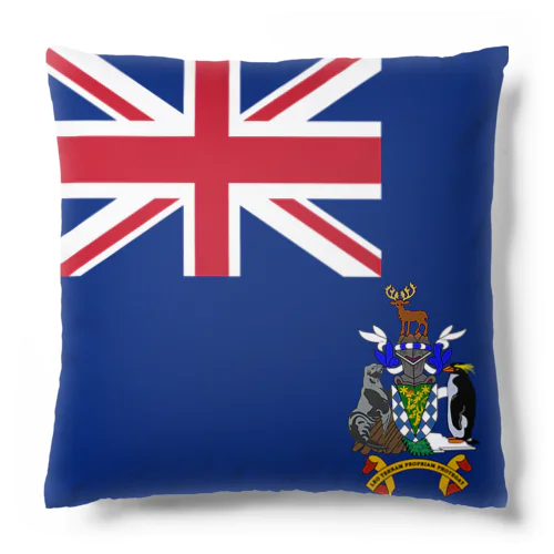 サウスジョージア・サウスサンドウィッチ諸島の旗 Cushion