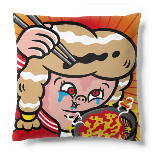 G麗子クッション with 紅生姜天 Cushion