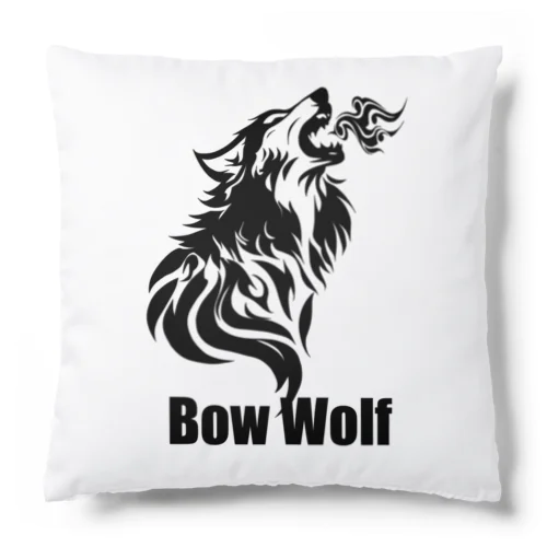 Bow Wolf Cushion