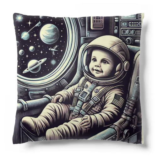 宇宙船に乗った赤ちゃん２ Cushion