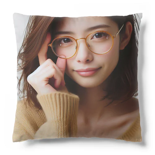 メガネっ子 Cushion