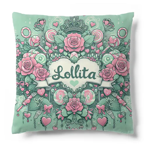 Sweet Lolita 🍭 ミントグリーン Cushion