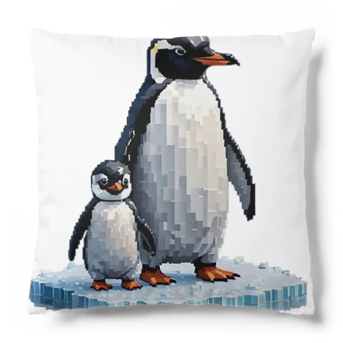 ペンギンの親子 Cushion