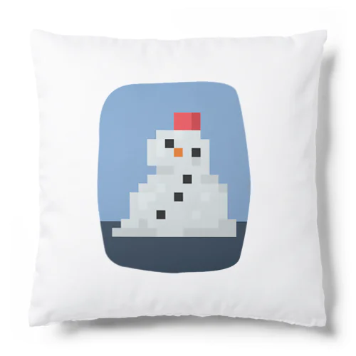 メルトインヒート：雪だるま Cushion