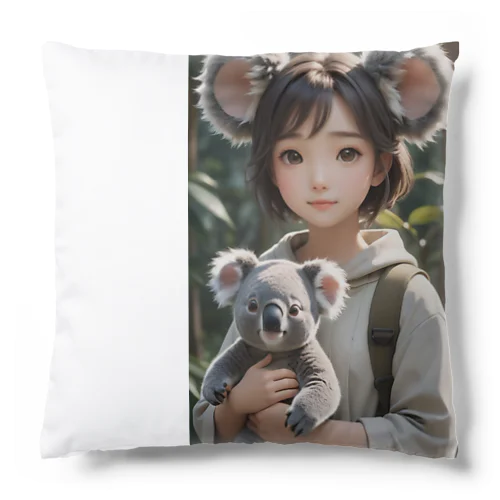 動物占いキャラクター<コアラ> Cushion