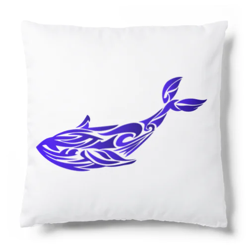 トライバルクジラ Cushion