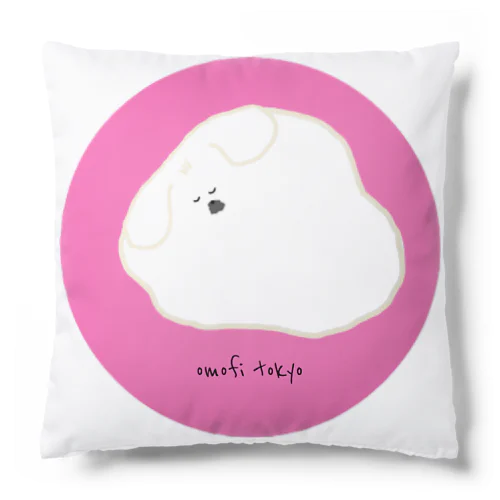 omofi tokyoロゴ Cushion