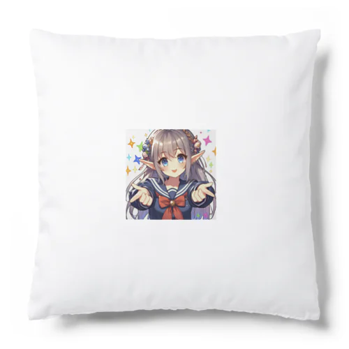 エルフ　美少女　セーラー服　アイドル Cushion