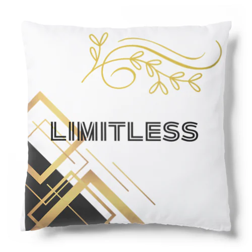 "Limitless" - 「限界なし」 クッション