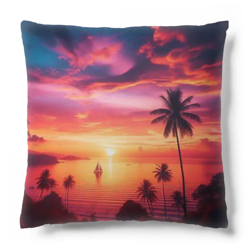 「美しい夕焼け」グッズ Cushion