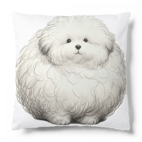 ペットショップ🐶(ぽっちゃりは正義・前からの図) Cushion