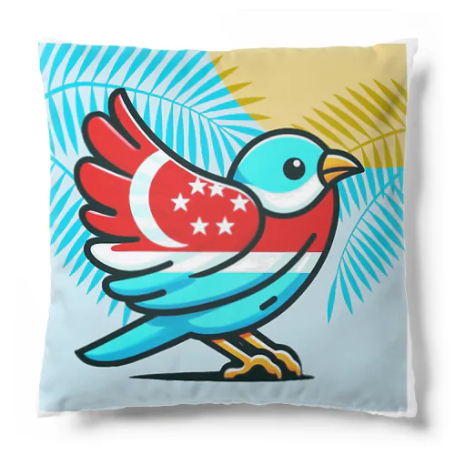 煌めくトロピカルバード🐦️ Cushion