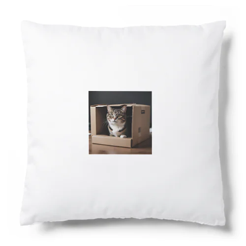 ダンボール猫 Cushion