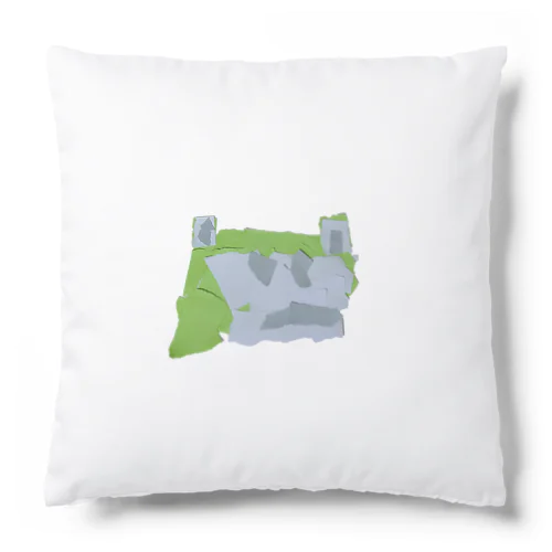 切り絵カエル Cushion