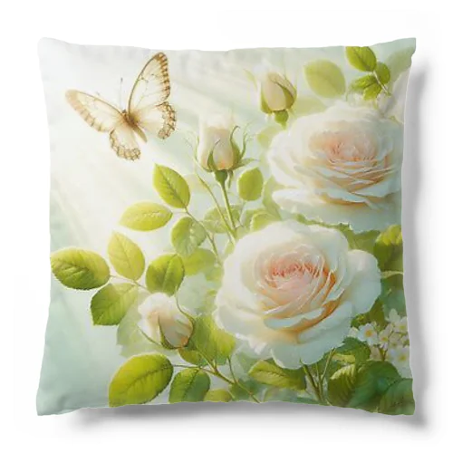 「白薔薇」グッズ Cushion