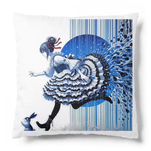 雨の日のアリス Cushion