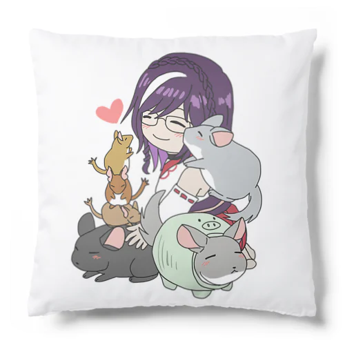 葉月なちゅえ＆ほわぷりちんちらーずコラボグッズ Cushion